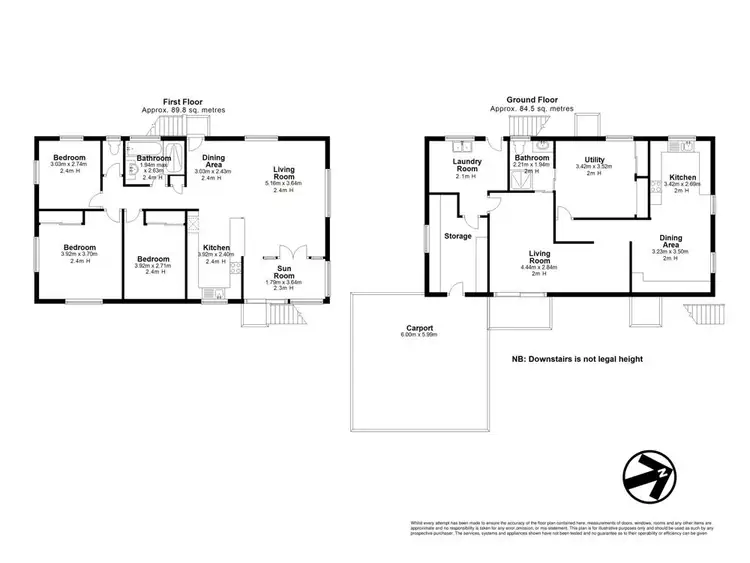 Floorplan of Homely house listing, 21 Ridgmont Street, Zillmere QLD 4034