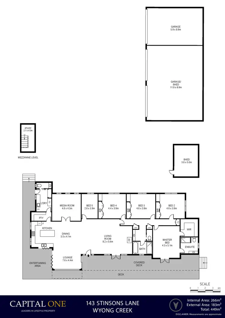 Floorplan of Homely rural property listing, 143 Stinsons Lane, Yarramalong NSW 2259