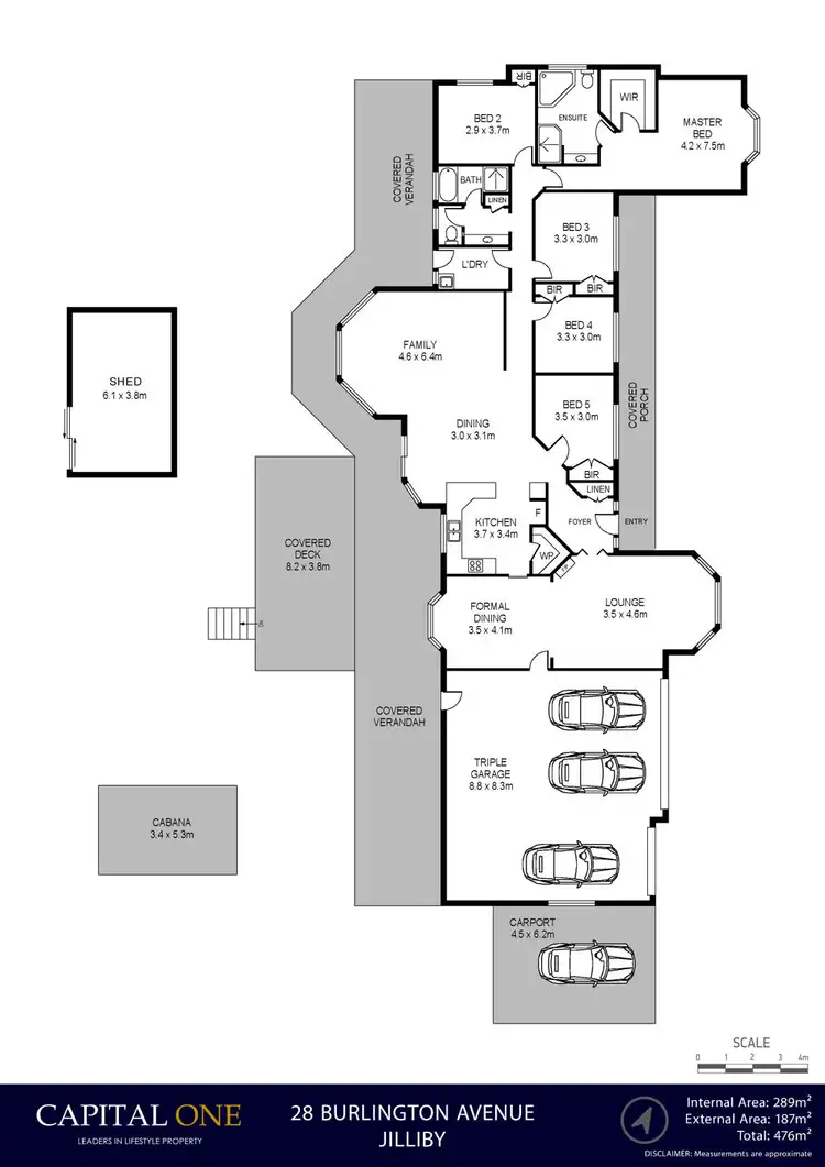 Floorplan of Homely rural property listing, 28 Burlington Avenue, Jilliby NSW 2259