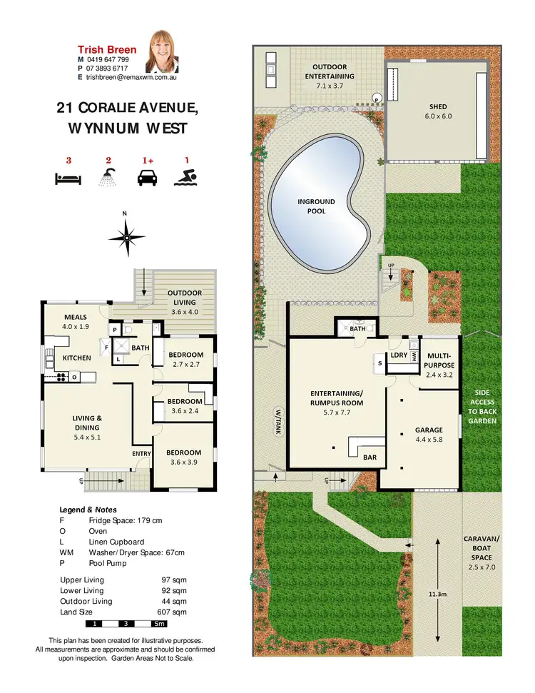 Floorplan of Homely house listing, 21 Coralie Ave, Wynnum West QLD 4178