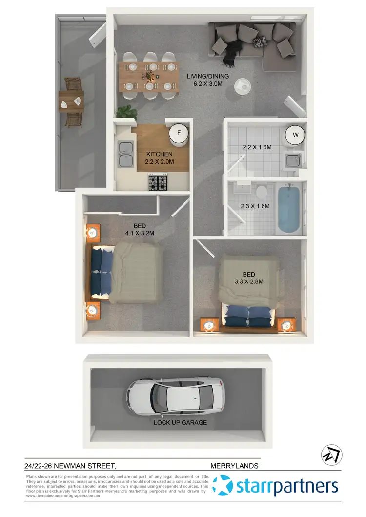 Floorplan of Homely unit listing, 24/22-26 Newman Street, Merrylands NSW 2160