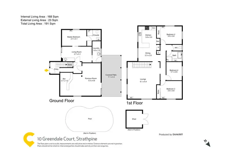 Floorplan of Homely house listing, 10 Greendale Court, Strathpine QLD 4500