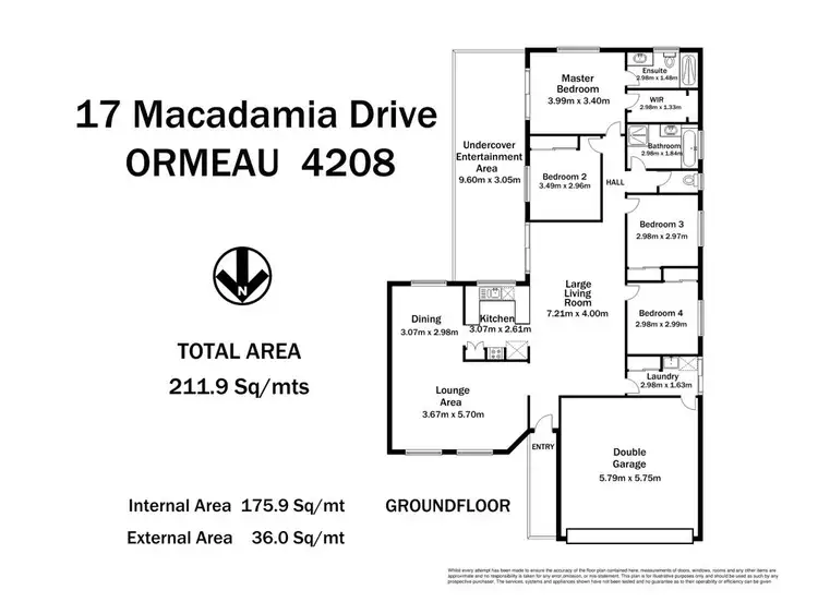Floorplan of Homely house listing, 17 Macadamia Drive, Ormeau QLD 4208