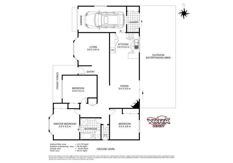 Floorplan of Homely house listing, 12 Muller Street, Kearneys Spring QLD 4350