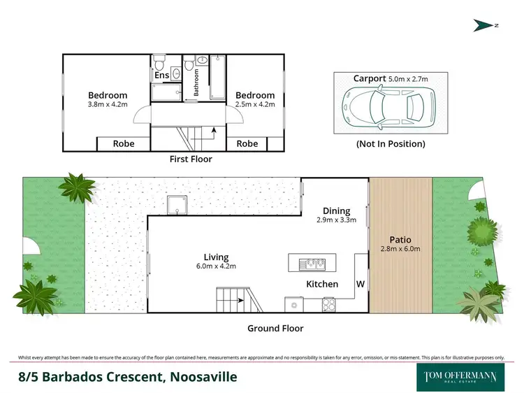 Floorplan of Homely unit listing, 8/5 Barbados Crescent, Noosaville QLD 4566