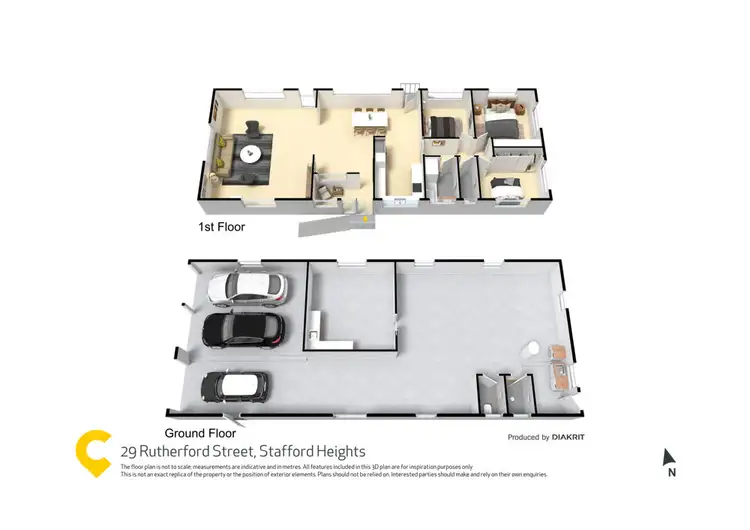 Floorplan of Homely house listing, 29 Rutherford Street, Stafford Heights QLD 4053