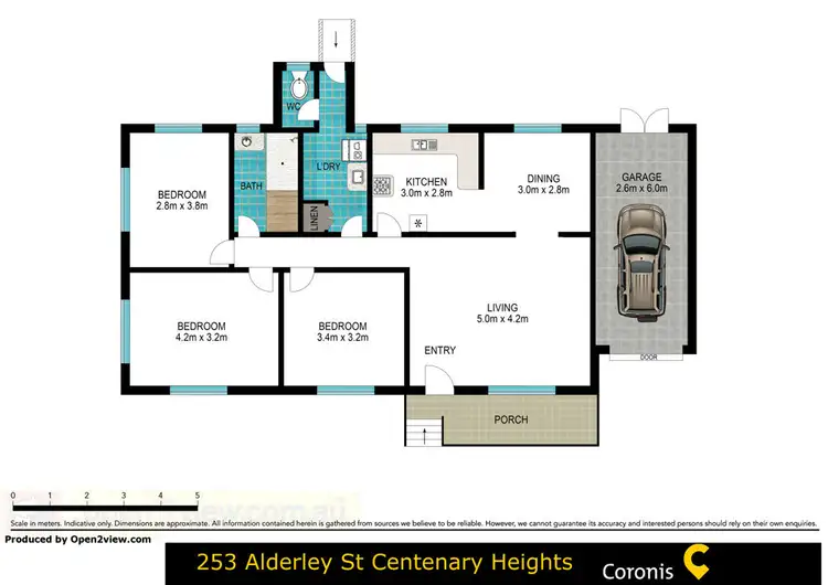 Floorplan of Homely house listing, 253 Alderley Street, Centenary Heights QLD 4350