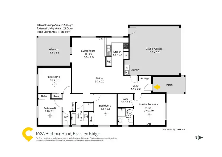 Floorplan of Homely house listing, 102A Barbour Road, Bracken Ridge QLD 4017