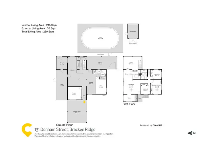 Floorplan of Homely house listing, 131 Denham Street, Bracken Ridge QLD 4017