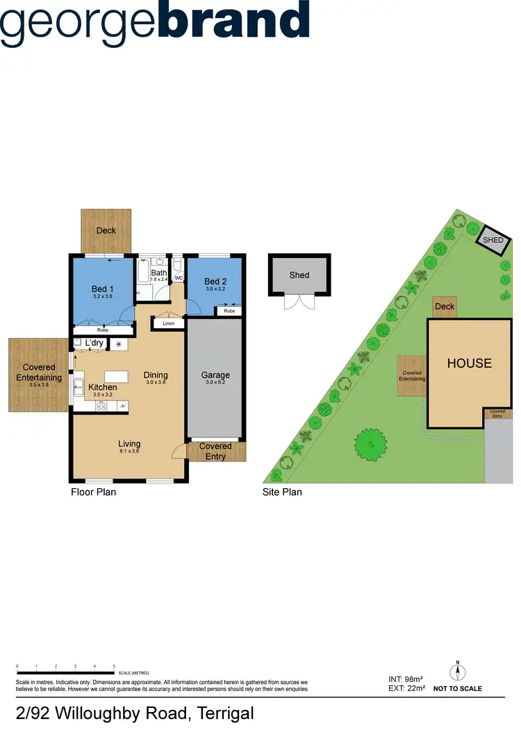 Floorplan of Homely villa listing, 2/92 Willoughby Road, Terrigal NSW 2260