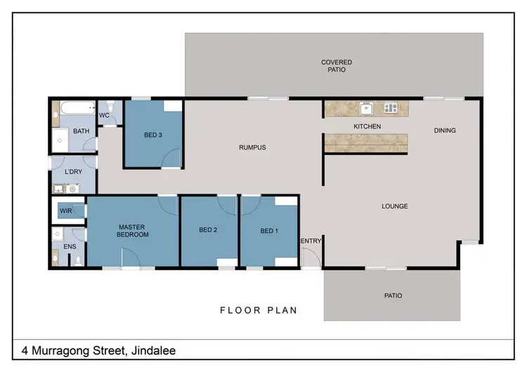Floorplan of Homely house listing, 4 Murragong Street, Jindalee QLD 4074