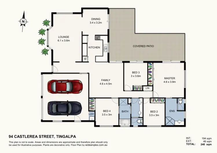Floorplan of Homely house listing, 94 Castlerea Street, Tingalpa QLD 4173