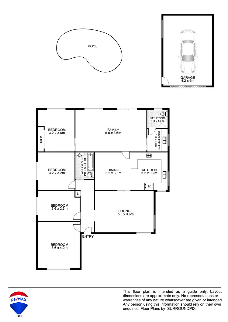 Floorplan of Homely house listing, 3 Mazepa Avenue, South Penrith NSW 2750