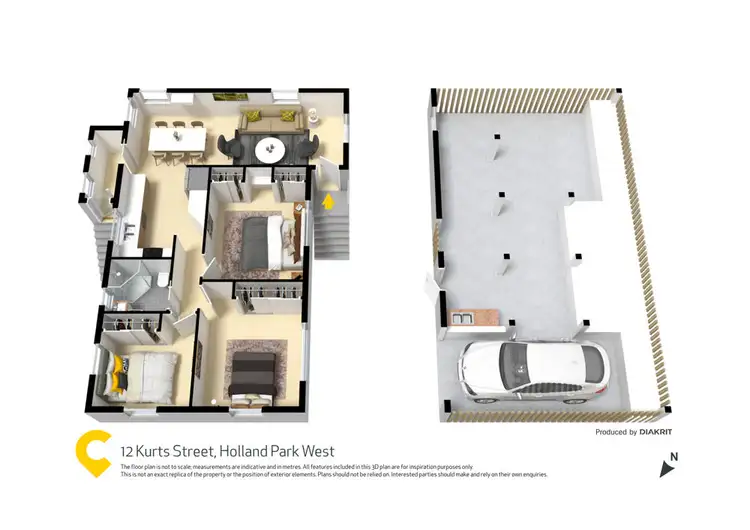 Floorplan of Homely house listing, 12 Kurts Street, Holland Park West QLD 4121