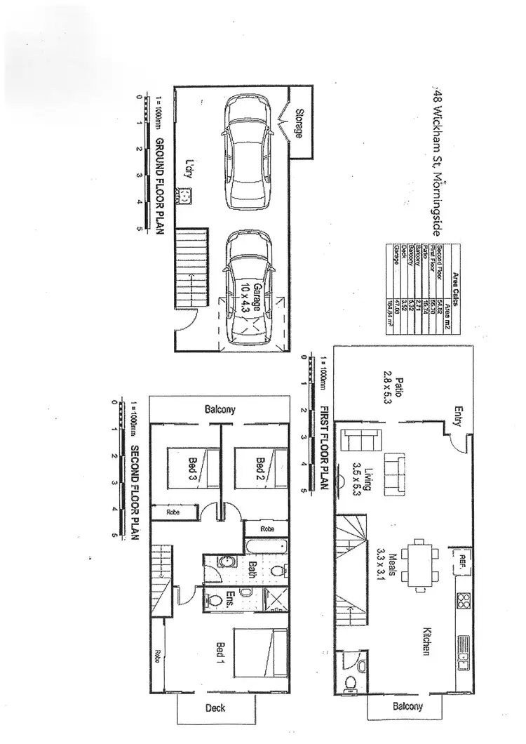 Floorplan of Homely townhouse listing, 11/48 Wickham Street, Morningside QLD 4170