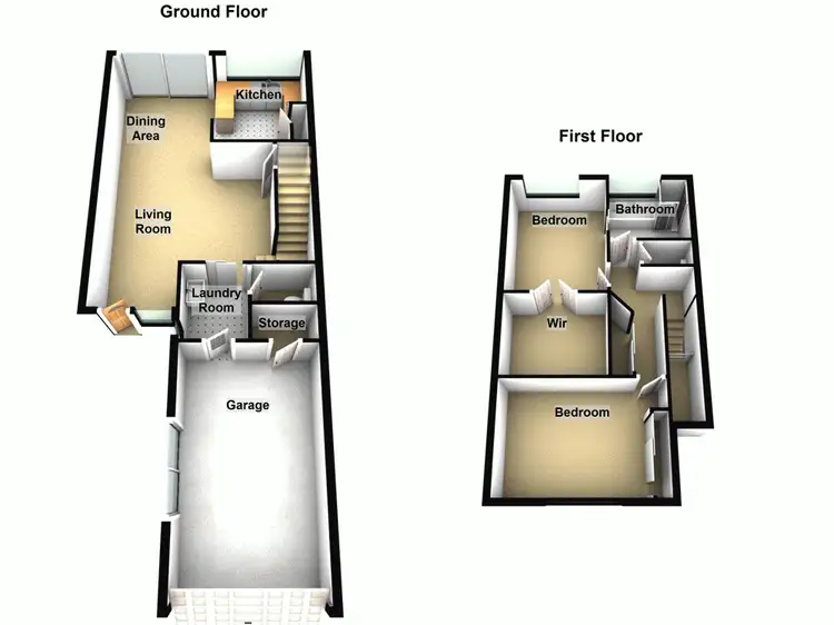 Floorplan of Homely townhouse listing, 80D/26-38 Mecklem Street, Strathpine QLD 4500