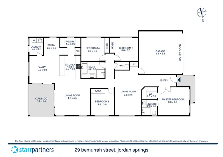Floorplan of Homely house listing, 29 Bemurrah Street, Jordan Springs NSW 2747