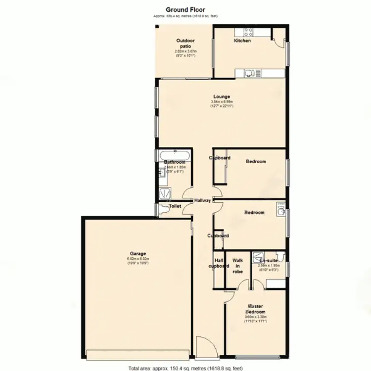 Floorplan of Homely house listing, 7 Gair Street, North Lakes QLD 4509