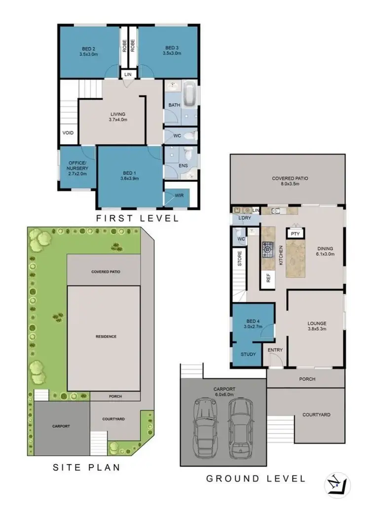 Floorplan of Homely house listing, 26 Underwood Street, Wakerley QLD 4154