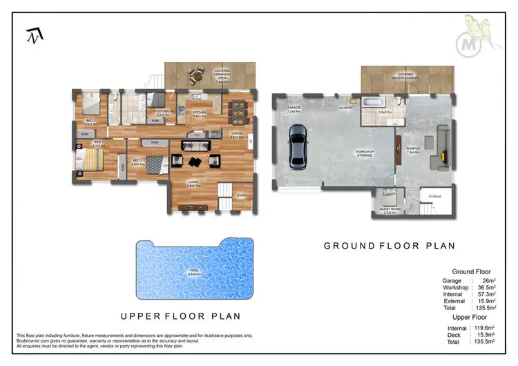 Floorplan of Homely house listing, 74 Niven St, Stafford Heights QLD 4053