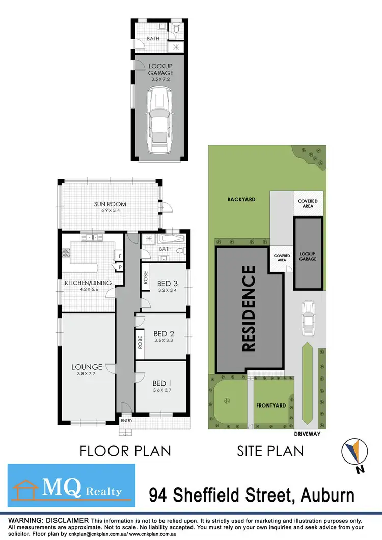 Floorplan of Homely house listing, 94 Sheffield Street, Auburn NSW 2144