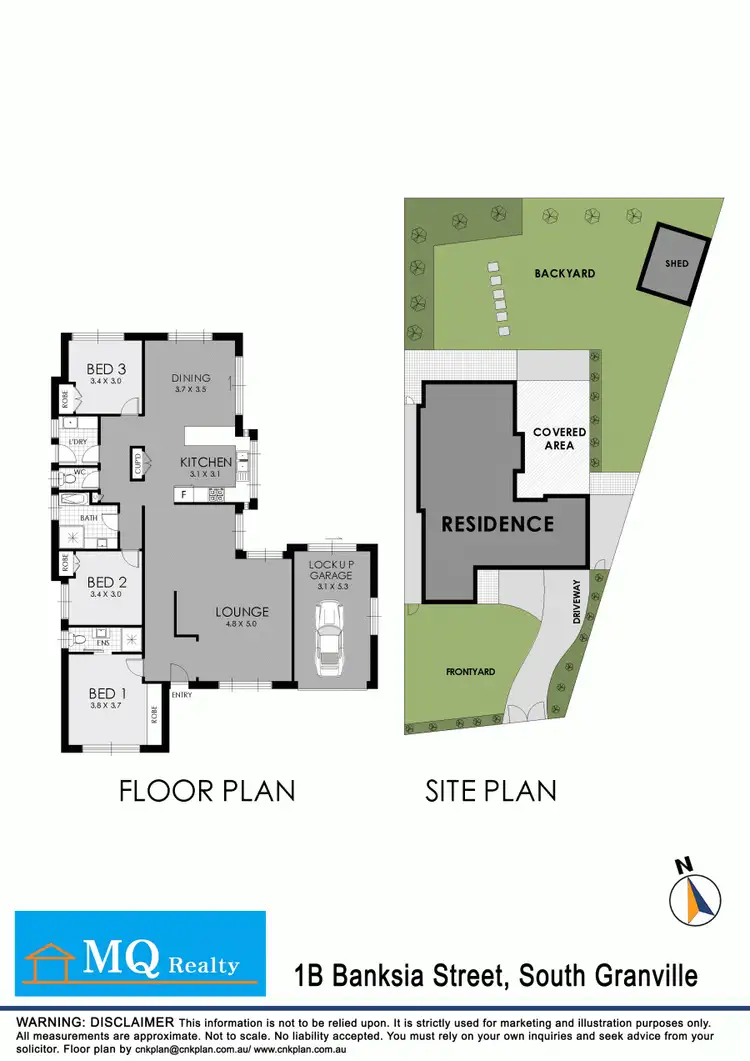 Floorplan of Homely house listing, 1B Banksia Street, South Granville NSW 2142