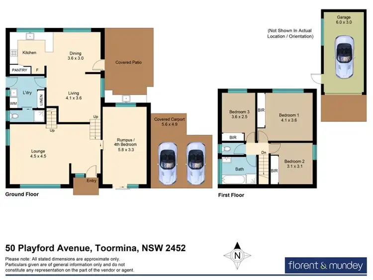 Floorplan of Homely house listing, 50 Playford Avenue, Toormina NSW 2452