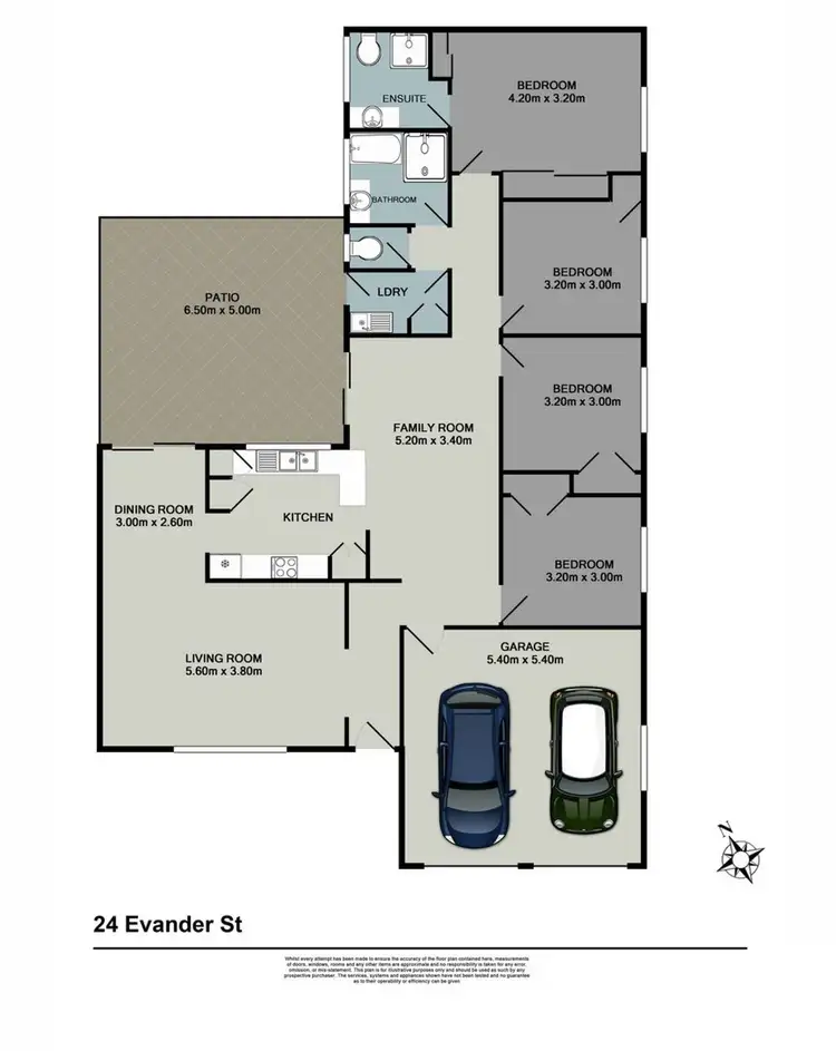 Floorplan of Homely house listing, 24 Evander Street, Sunnybank Hills QLD 4109