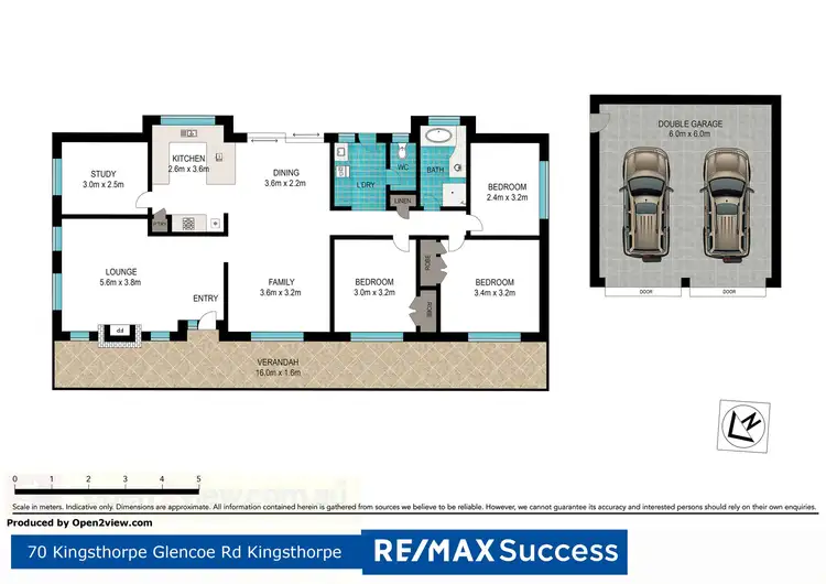 Floorplan of Homely house listing, 70 Kingsthorpe-Glencoe Road, Kingsthorpe QLD 4400