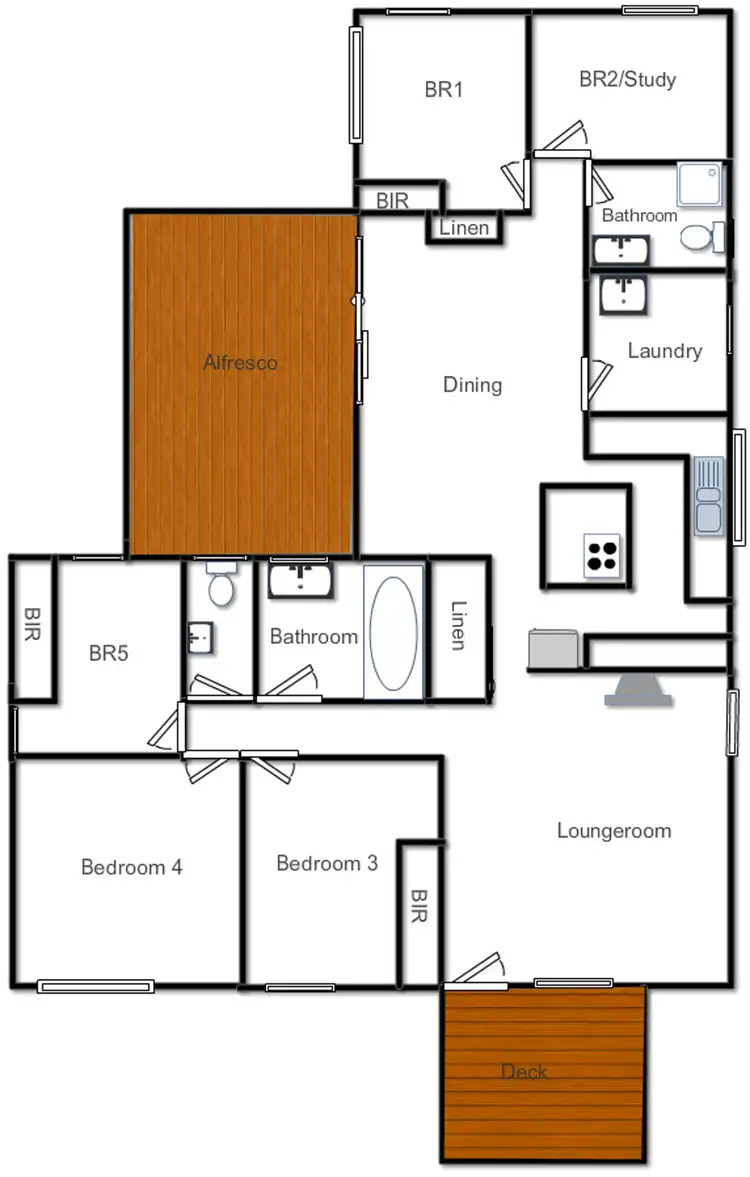 Floorplan of Homely house listing, 23a O'Brien Street, Yass NSW 2582