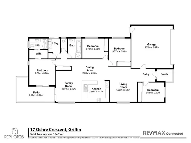 Floorplan of Homely house listing, 17 Ochre Crescent, Griffin QLD 4503