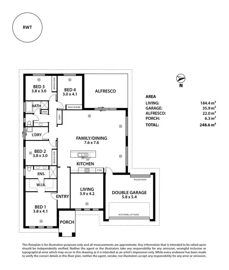 Floorplan of Homely house listing, 3 Biar Street, Mount Barker SA 5251