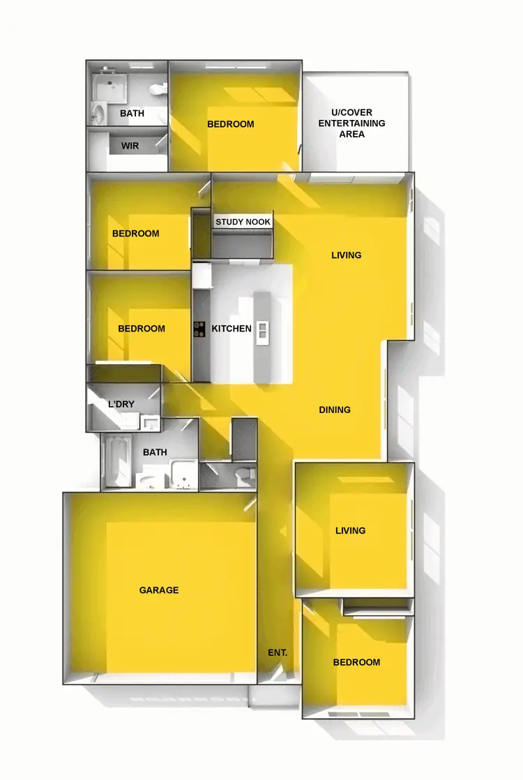 Floorplan of Homely house listing, 20 Olive Circuit, Caloundra West QLD 4551