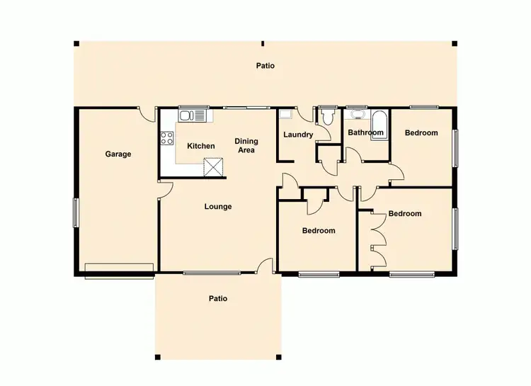 Floorplan of Homely house listing, 20 Azalea Court, Kallangur QLD 4503