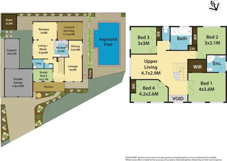 Floorplan of Homely house listing, 8 Selina Place, Glenwood NSW 2768