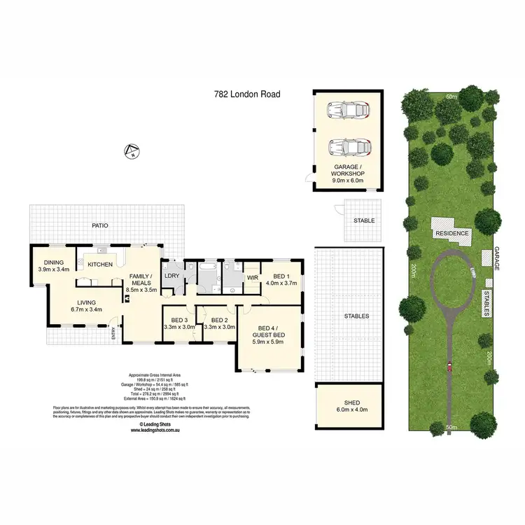 Floorplan of Homely house listing, 782 London Road, Chandler QLD 4155