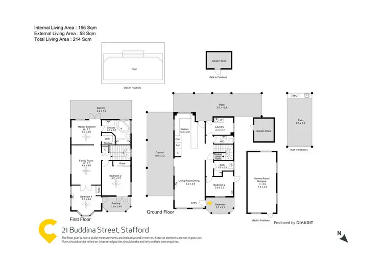 Floorplan of Homely house listing, 21 Buddina Street, Stafford QLD 4053
