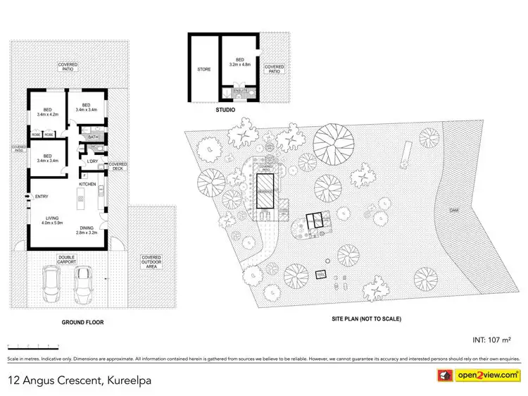 Floorplan of Homely rural property listing, 12 Angus Crescent, Kureelpa QLD 4560
