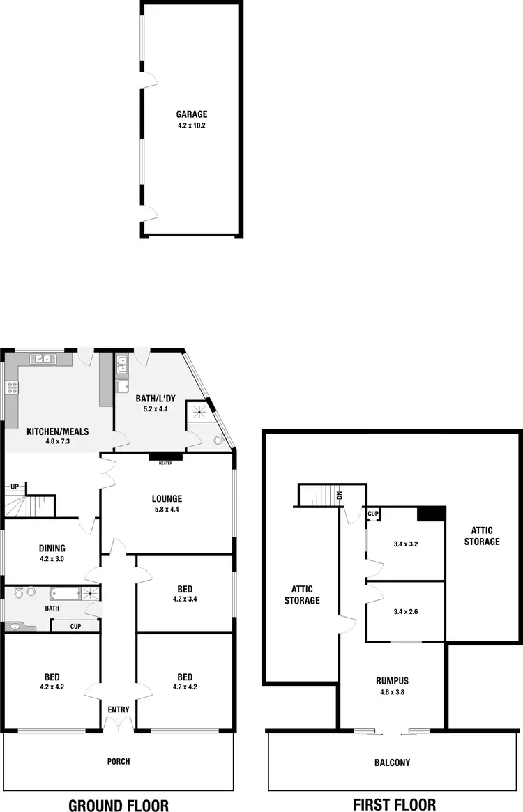 Floorplan of Homely house listing, Address available on request
