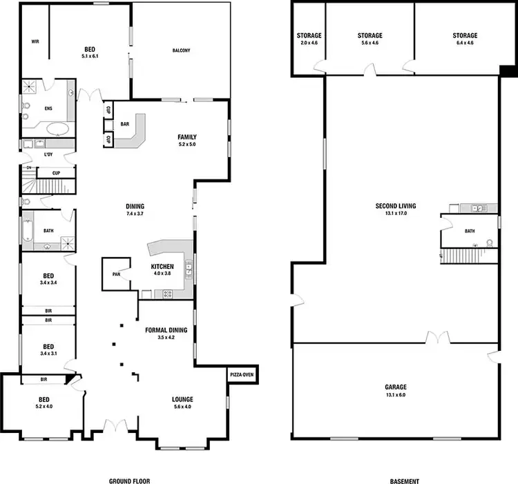 Floorplan of Homely house listing, 21 Bateman Street, Attwood VIC 3049