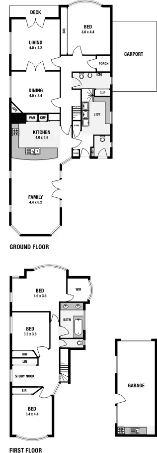 Floorplan of Homely house listing, 91 Royal Parade, Pascoe Vale South VIC 3044