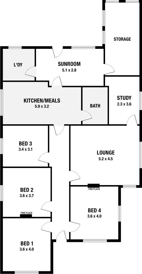 Floorplan of Homely house listing, 11 Blair Street, Coburg VIC 3058