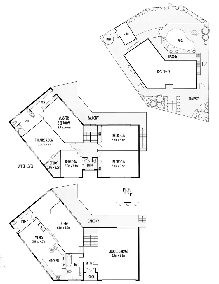 Floorplan of Homely house listing, 12 Merrafields Court, Taylors Lakes VIC 3038