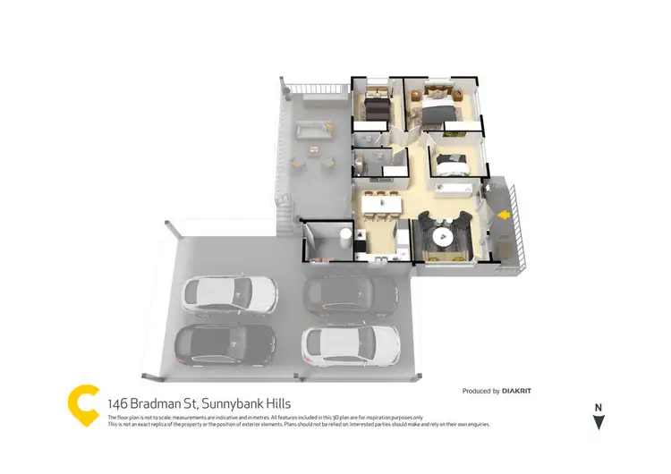 Floorplan of Homely house listing, 146 Bradman Street, Sunnybank Hills QLD 4109