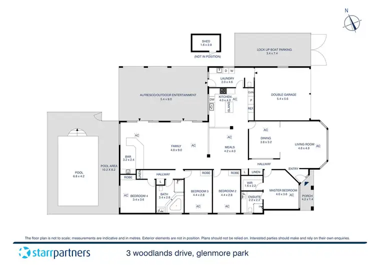 Floorplan of Homely house listing, 3 Woodlands Drive, Glenmore Park NSW 2745