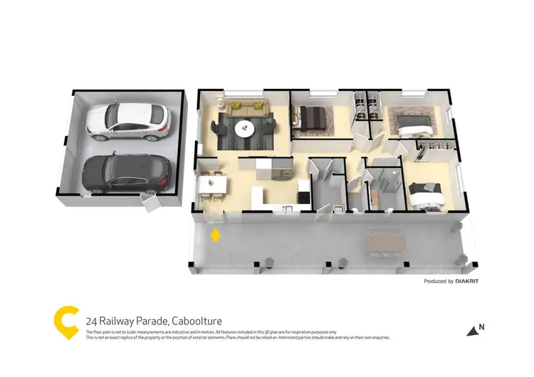 Floorplan of Homely house listing, 24 Railway Parade, Caboolture QLD 4510