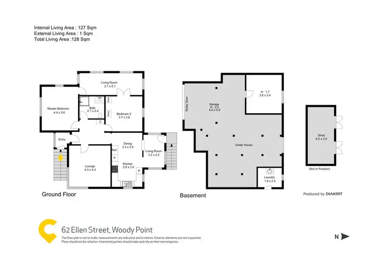 Floorplan of Homely house listing, 62 Ellen St, Woody Point QLD 4019