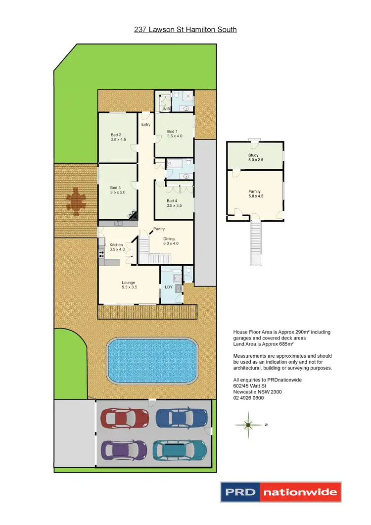 Floorplan of Homely house listing, 237 Lawson Street, Hamilton South NSW 2303