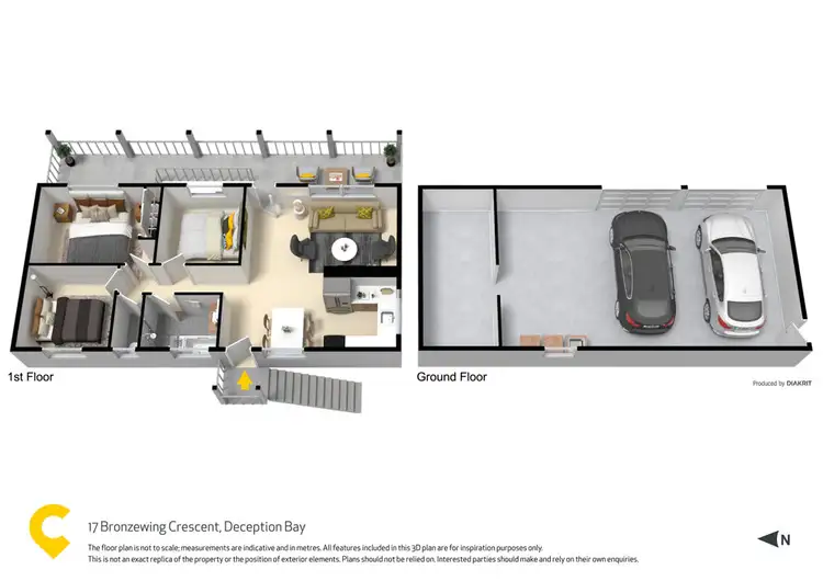 Floorplan of Homely house listing, 17 Bronzewing Crescent, Deception Bay QLD 4508