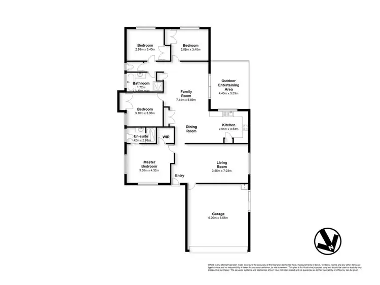 Floorplan of Homely house listing, 11 Gallipoli Court, Caboolture South QLD 4510